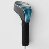 Icy Mountain View Golfheadcover (Schuin)