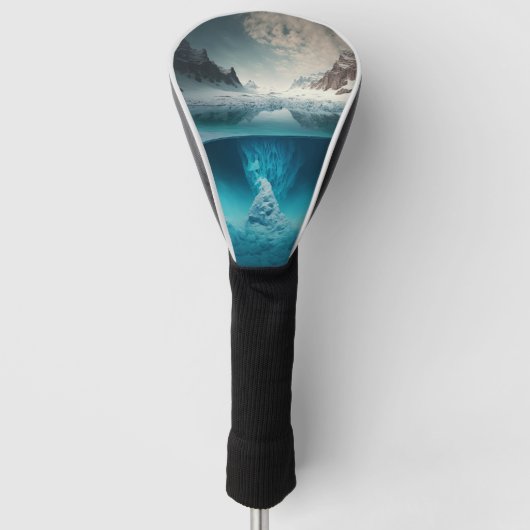 Icy Mountain View Golfheadcover (Voorkant)