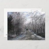 Icy Passage Briefkaart (Voorkant / Achterkant)