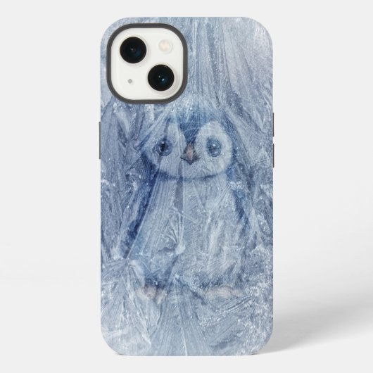 Icy Penguin iPhone Hoesje (Achterkant)