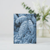 Icy Pine Briefkaart (Staand voorkant)
