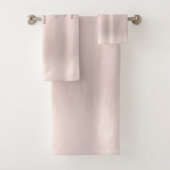 Icy Pink Rose Gold Diamond Glitter Sparkle Drip Bad Handdoek (Insitu)