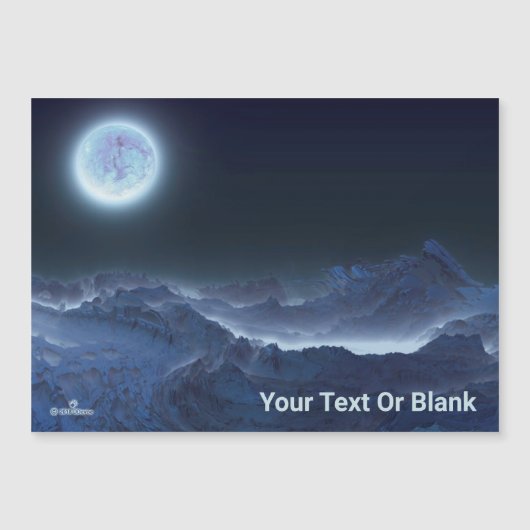 Icy Planet, Frozen Moon (Voorkant)