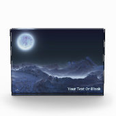 Icy Planet, Frozen Moon Fotoblokken (Voorkant)