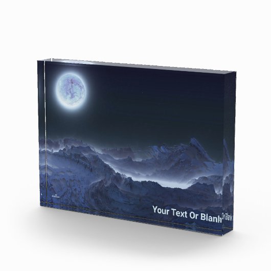 Icy Planet, Frozen Moon Fotoblokken (Rechts)