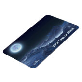 Icy Planet, Frozen Moon Magneet (Linkerzijde)