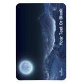 Icy Planet, Frozen Moon Magneet (Verticaal)