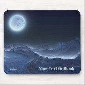 Icy Planet, Frozen Moon Muismat (Voorkant)