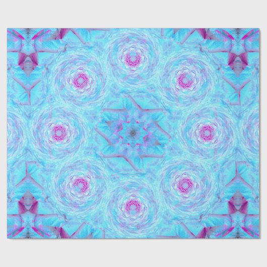 Icy Rose Brooch Cadeaupapier (Vlak)