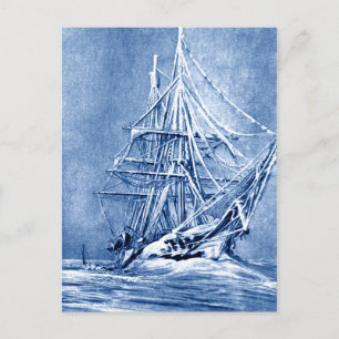Icy Ship Briefkaart