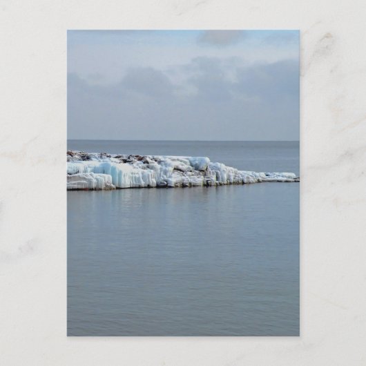 Icy Shore Briefkaart (Voorkant)