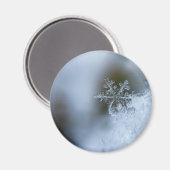 Icy Snowflake Magneet (Voorkant / Achterkant)