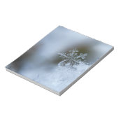 Icy Snowflake Notitieblok (Linkerzijde)