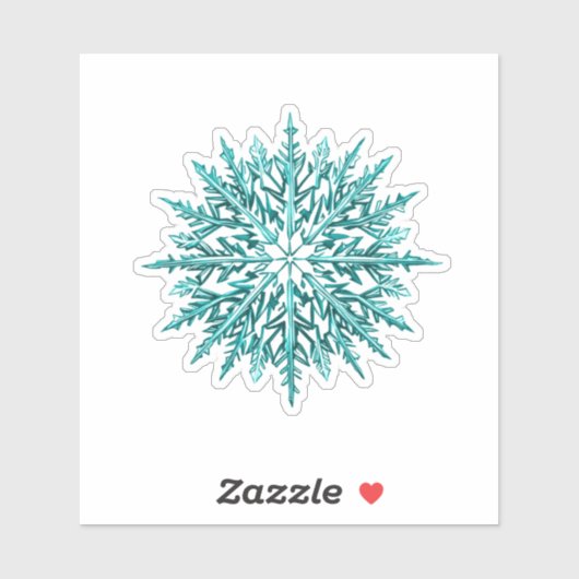 Icy Snowflake Sticker (Vel)
