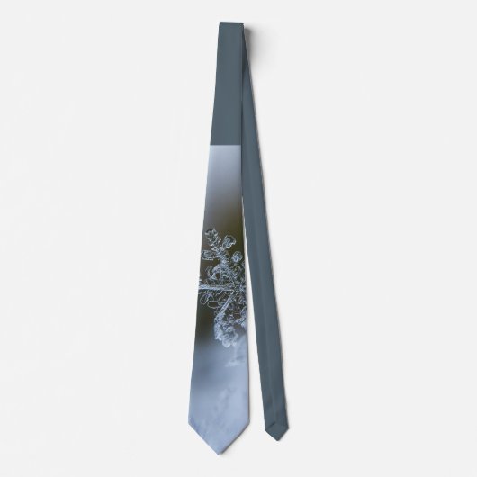 Icy Snowflake Stropdas (Voorkant)