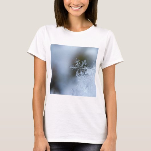 Icy Snowflake T-shirt (Voorkant)