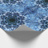 Icy Snowflakes... Cadeaupapier (Hoek)