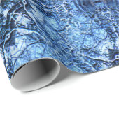 Icy Snowflakes... Cadeaupapier (Rol Hoek)