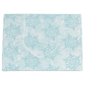 Icy Snowflakes Large Cadeautasje (Voorkant)