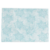 Icy Snowflakes Large Cadeautasje (Achterkant)