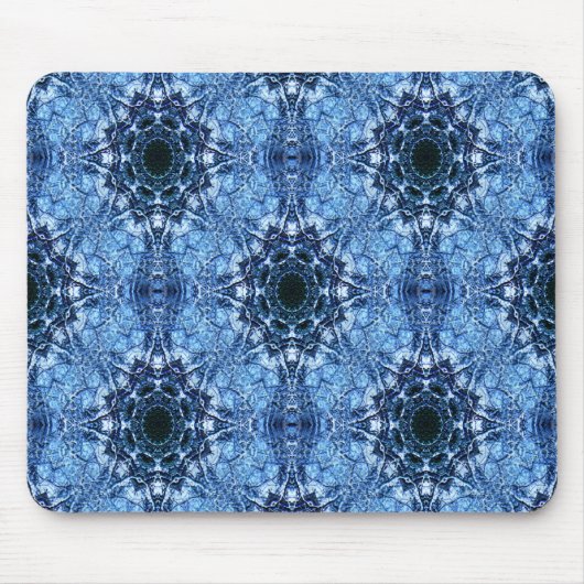 Icy Snowflakes. Muismat (Voorkant)