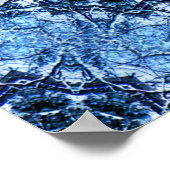 Icy Snowflakes... Poster (Hoek)