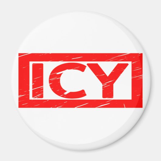 Icy Stamp Magneet (Voorkant)
