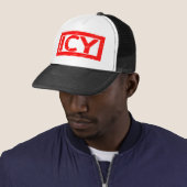Icy Stamp Trucker Pet (In situ)