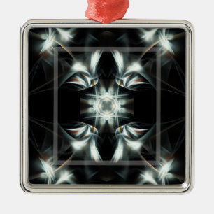 Icy Star Metalen Ornament