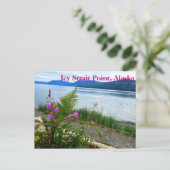 Icy Strait Point, Alaska Briefkaart (Staand voorkant)