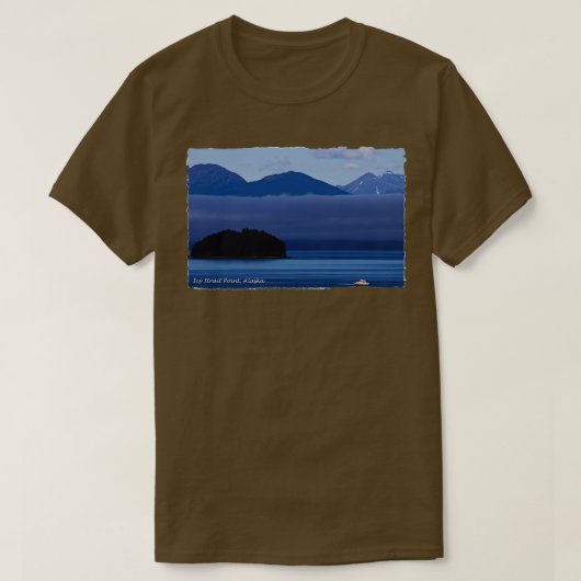Icy Strait Point Alaska T-shirt (Design voorkant)