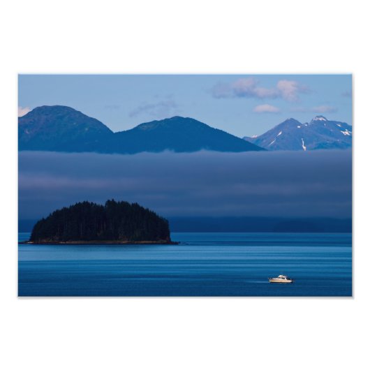 Icy Strait Point, Hoonah, Alaska, Verenigde Staten Foto Afdruk (Voorkant)