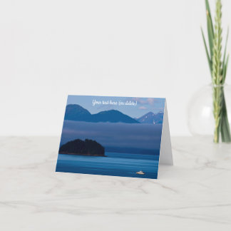Icy Strait Point, Hoonah, Alaska Wenskaart Bedankkaart