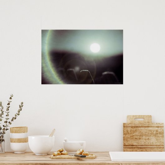 Icy Sun van Alexandra Cook Poster (Keuken)