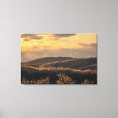 Icy Sunset Canvas Afdruk (Voorkant)