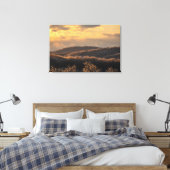 Icy Sunset Canvas Afdruk (Insitu (Slaapkamer))