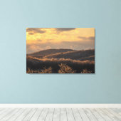 Icy Sunset Canvas Afdruk (Insitu (Houten vloer))