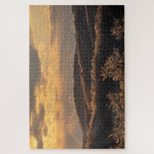 Icy Sunset Legpuzzel (Verticaal)