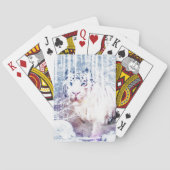 Icy tijger speelkaarten (Achterkant)