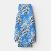 Icy Tree Dreams Snowy Forest Flesjeskoeler (Voorkant)