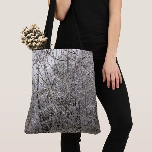 Icy Twigs Tote Bag (Dichtbij)