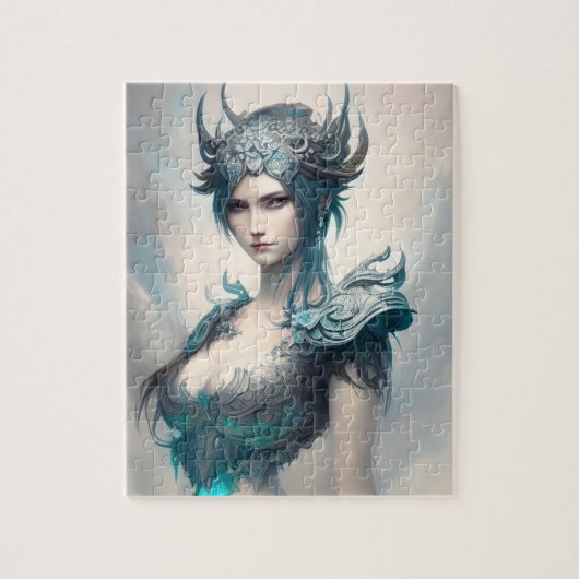 Icy Warrior Princess Legpuzzel (Verticaal)