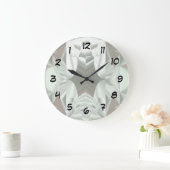 Icy White roze - Draai terug de Tijd Achterwaartse Grote Klok (Huis)