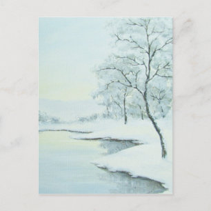 Icy Winter Landscape Briefkaart