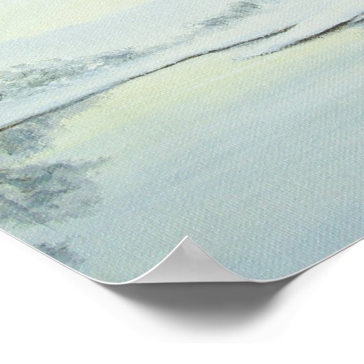 Icy Winter Landscape Fine Art Print (Hoek)