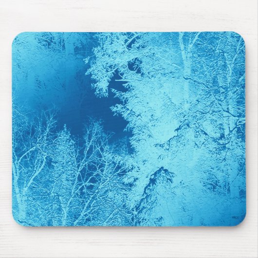 Icy Winter. Muismat (Voorkant)