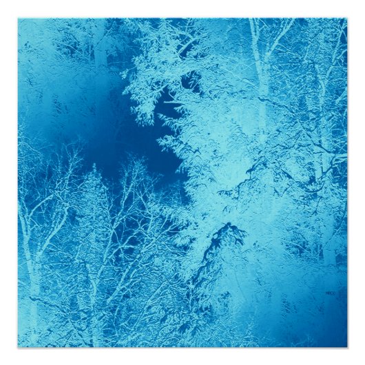 Icy Winter. Poster (Voorkant)