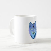 Icy Wolf Koffiemok (Voorkant links)