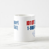 ID10T-ondersteuning Koffiemok (Center)