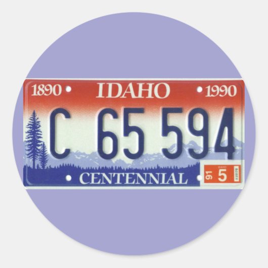 ID91 RONDE STICKER (Voorkant)